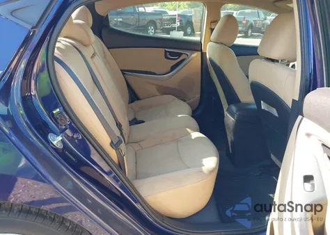 2013 Hyundai Elantra Gls z USA, uszkodzony, nr VIN 5NPDH4AE5DH455043